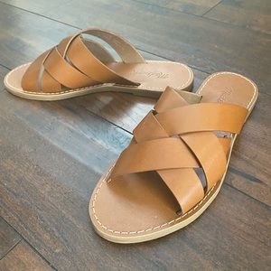 Madewell on the boardwalk woven Sandals